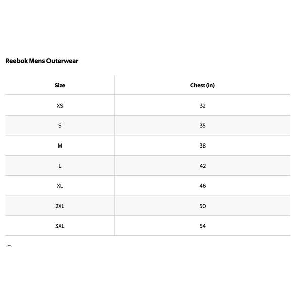 Just in  | Rare Retro NWT Men’s Red Reebok Windbreaker Size XL - Picture 7 of 7